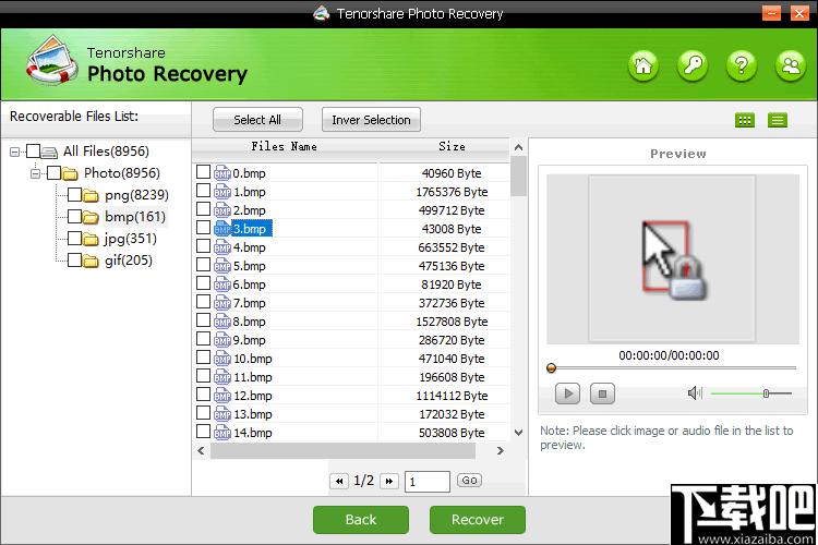 Tenorshare Photo Recovery下载,图片恢复,音频恢复,视频恢复