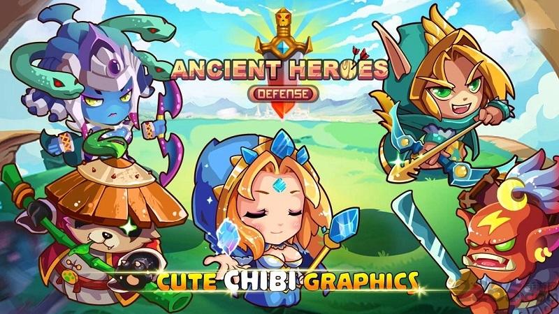 古代英雄防御无限金币版下载,古代英雄防御,塔防游戏,对战游戏,策略游戏